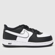 Nike white & black air force 1 lv8 2 Toddler trainers