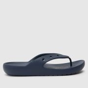 Crocs classic flip 2.0 sandals in navy