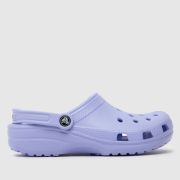 Crocs classic clog sandals in purple