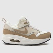 Nike stone multi air max 1 easy on Junior trainers