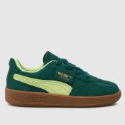 PUMA dark green palermo Boys Toddler trainers