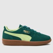 PUMA dark green palermo Boys Youth trainers