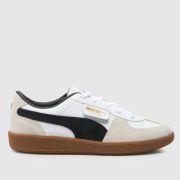 PUMA white multi palermo Junior trainers