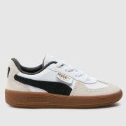 PUMA white multi palermo Toddler trainers