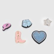 Crocs multi jibbitz denim cowgirl 5 pack