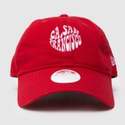 New Era red city washed 9twenty cap