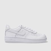 Nike white air force 1 Junior trainers