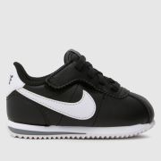 Nike black & white cortez Toddler trainers