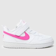 Nike white court borough low recraft Girls Toddler trainers