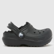 Crocs black classic lined clog Toddler sandals