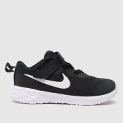 Nike black & white revolution 6 Toddler trainers