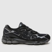 ASICS gel-nyc trainers in black & grey