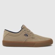 Etnies singleton vulc xlt trainers in tan