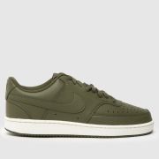 Nike court vision trainers in khaki