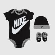 Nike black & white baby 3 piece set