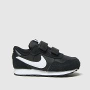 Nike black & white md valiant Boys Toddler trainers