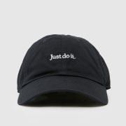 Nike black & white unstructured jdi cap