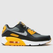 Nike grey multi air max 90 Boys Youth trainers