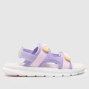 PUMA pale pink evolve Girls Junior sandals