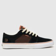 Etnies barge ls trainers in black & brown