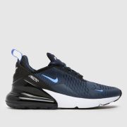 Nike navy air max 270 Boys Youth trainers