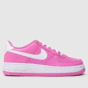 Nike pink air force 1 Girls Youth trainers