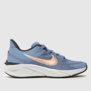 Nike grey star runner 4 Girls Youth trainers