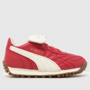 PUMA red x fenty avanti Girls Junior trainers