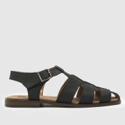 H BY HUDSON boston fisherman sandals in black