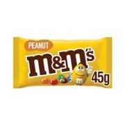 MMs Crunchy Peanut + Milk Chocolate Bag 45g (Pack of 24) 100531