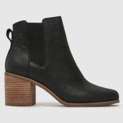 TOMS evelyn chelsea boots in black