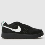 Nike black & white c1ty Youth trainers