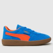 PUMA blue multi palermo Boys Toddler trainers