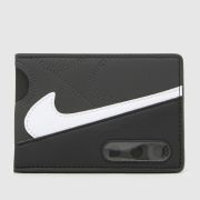 Nike black & grey icon air max card wallet