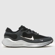 Nike black multi revolution 7 se Girls Youth trainers