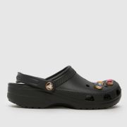 Crocs classic jewel clog sandals in black