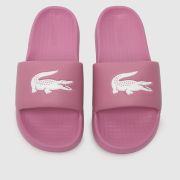 Lacoste serve 1.0 sandals in pink