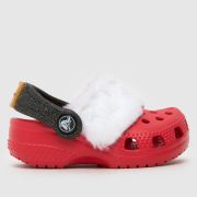 Crocs red littles santa crib clog Baby sandals