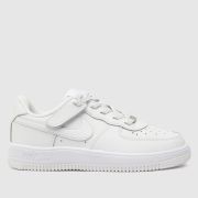 Nike white force 1 low easy-on Junior trainers