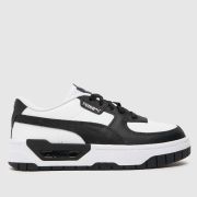 PUMA white & black cali dream Junior trainers