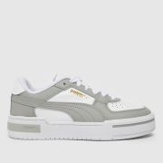 PUMA white & grey ca pro classic Youth trainers