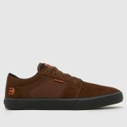 Etnies barge ls trainers in dark brown