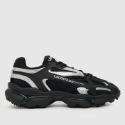 Lacoste l003 2k24 trainers in black & silver