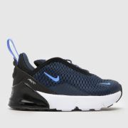 Nike navy air max 270 Boys Toddler trainers