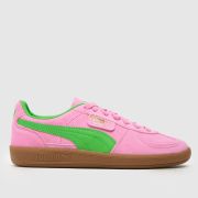 PUMA palermo trainers in pale pink