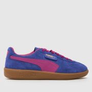 PUMA palermo trainers in purple