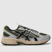 ASICS gel-venture 6 trainers in black & silver