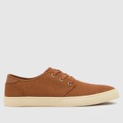 TOMS carlo trainers in tan