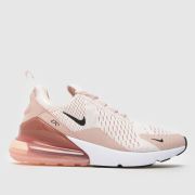 Nike air max 270 trainers in pale pink