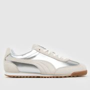 PUMA arizona trainers in silver